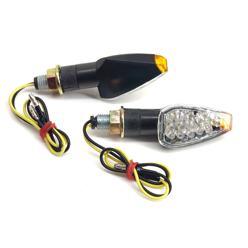 FLASHERS 'MARKER' BLACK / LED