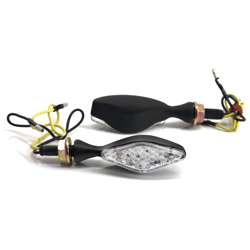 FLASHERS 'LIZARD' BLACK / LED