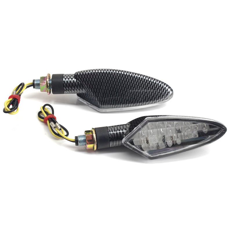 FLASHERS 'EUROPA' CARBON LOOK / LED