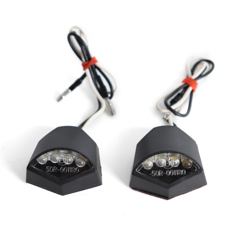 LICENCE PLATE LIGHT- BLACK
