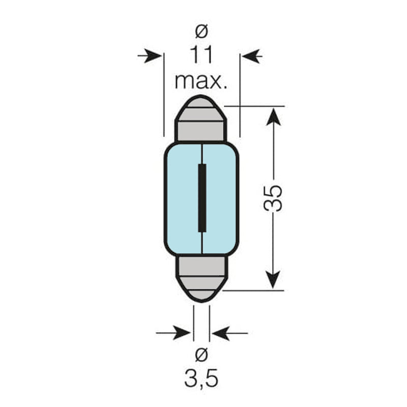 BULB 6418-C5W