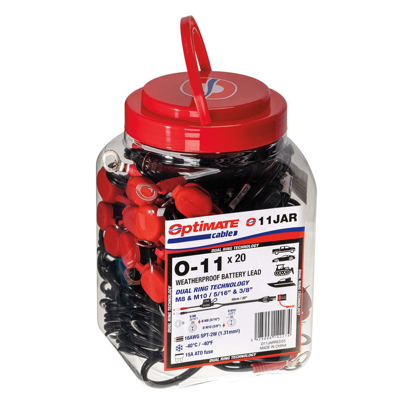 OPTIMATE CABLE  5/16"- 3/8" (M8-M10) JAR OF 20