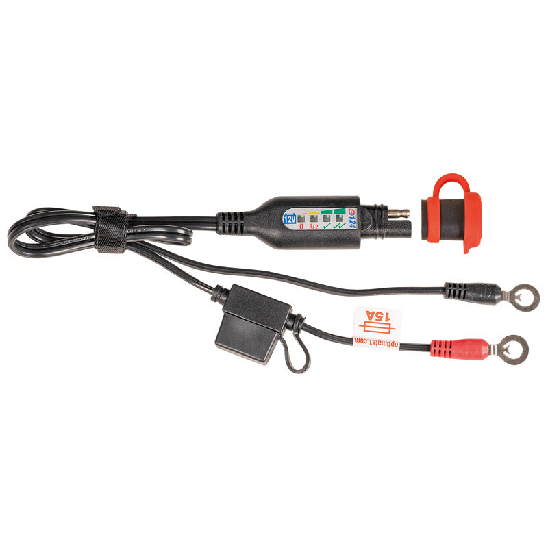 OPTIMATE MONITOR 4-LED 1/4''/SAE, 20'' LEAD