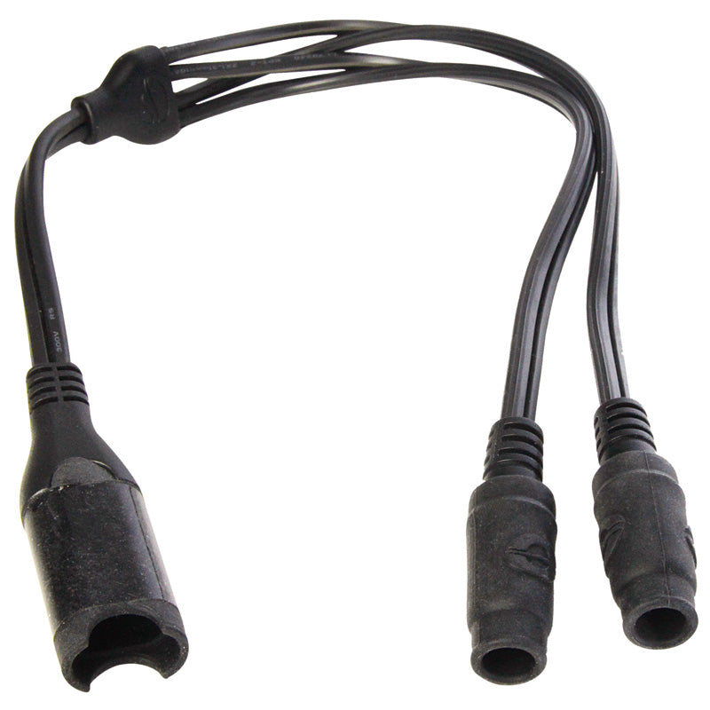OPTIMATE CABLE, 10A, SAE/ 2 X DC2.5, 12''