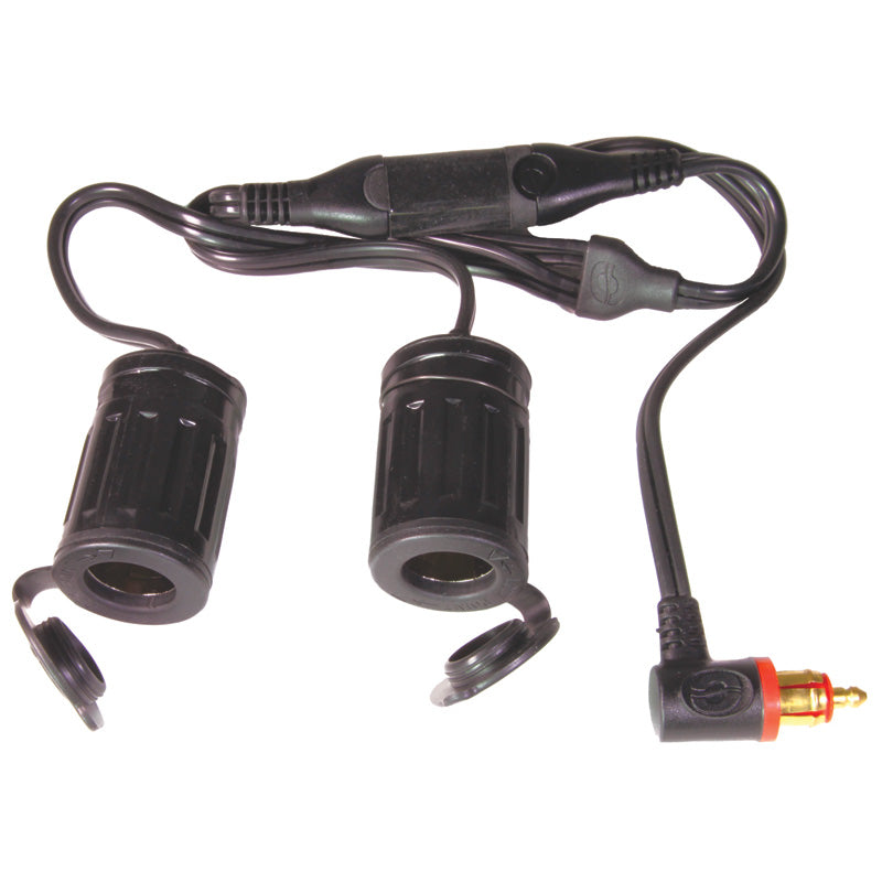 OPTIMATE CABLE, DIN 90?/ 2 X AUTO SOCKET, 18""