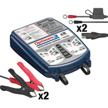 OPTIMATE 3 X 2 BANK, 7-STEP 12V 0.8A CHARGER