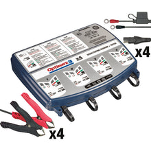 OPTIMATE 3 X 4 BANK, 7-STEP 12V 0.8A CHARGER