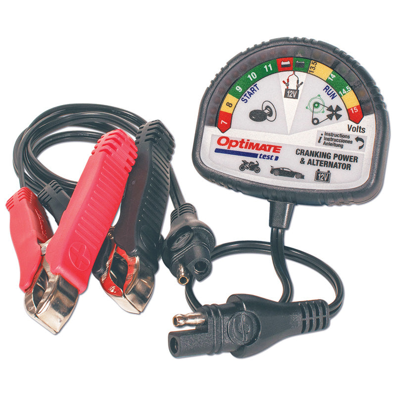 OPTIMATE TEST CRANKING & ALTERNATOR, 12V TESTER