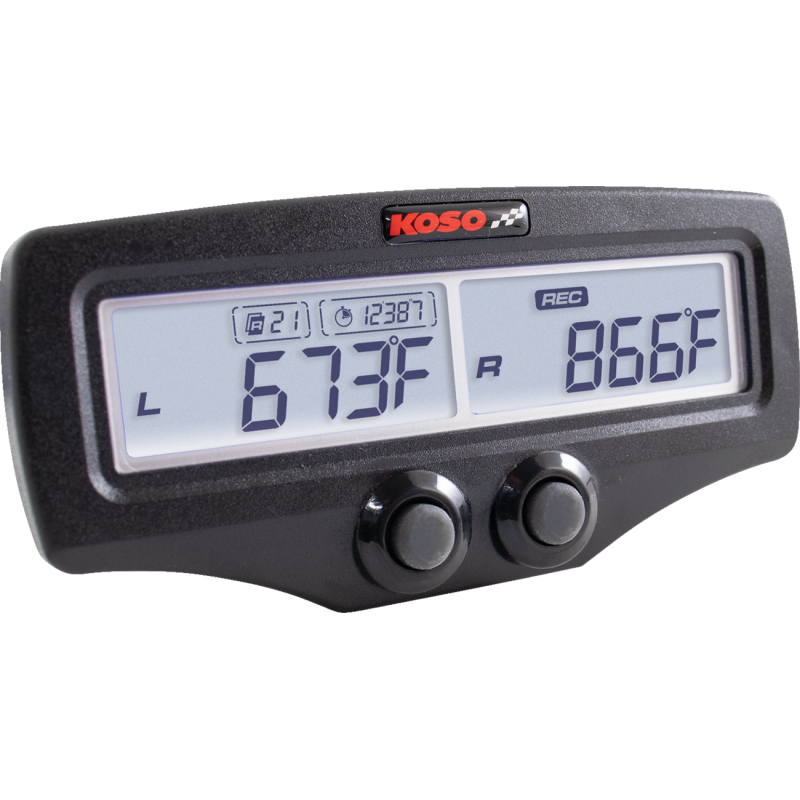 DUAL EGT-02R EVO RPM-WATER TEMP LOGGER STANDARD SENSORS