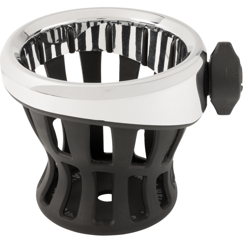 HOLDER DRNK GEN 2 CHR, H-BAR MOUNT 1-1/8", 1-1/4" CHR