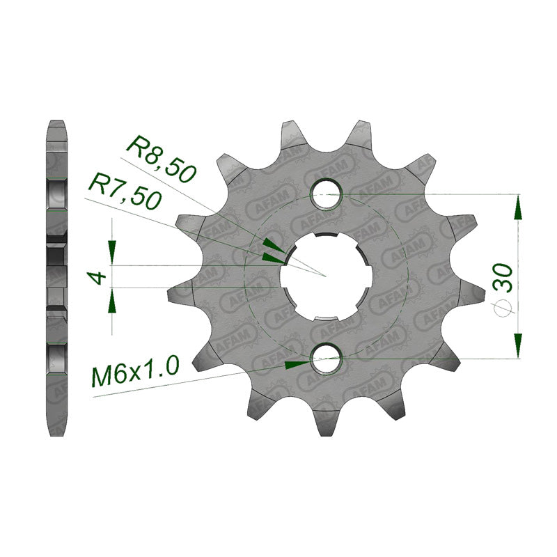 FRONT SPROCKET HON GROM 125 (2015) 20101-14