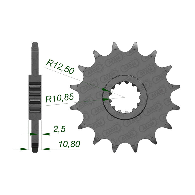 FRONT SPROCKET 520P 15T