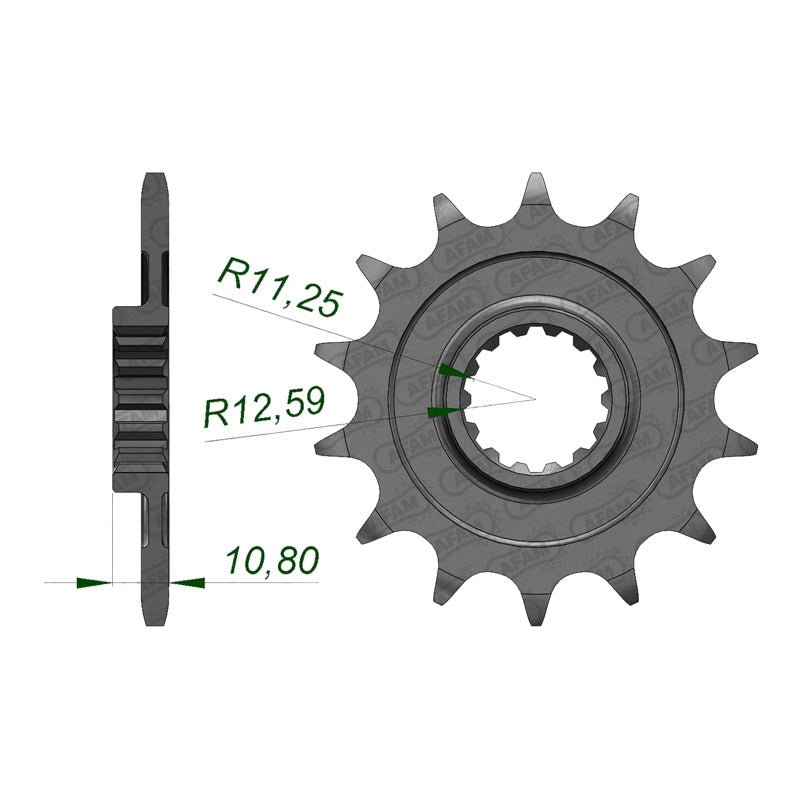 FRONT SPROCKET 520P 13T