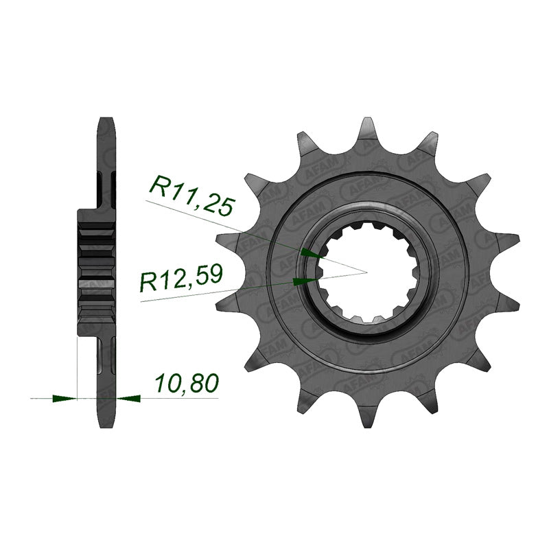 FRONT SPROCKET 520P 16T