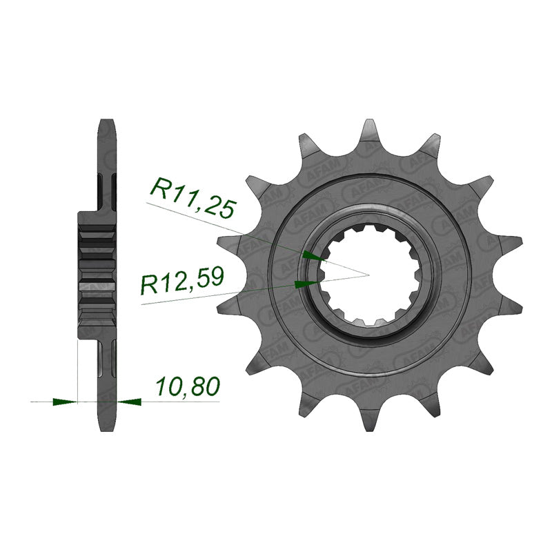FRONT SPROCKET 520P 15T