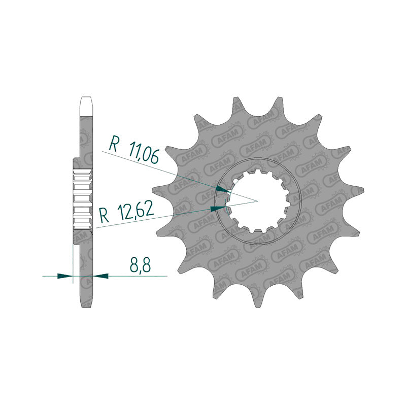 FRONT SPROCKET 520P 13T