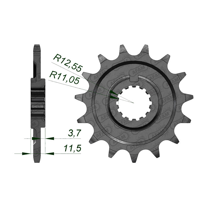 SPR.13T 520P SHERCO ENDURO (43304)
