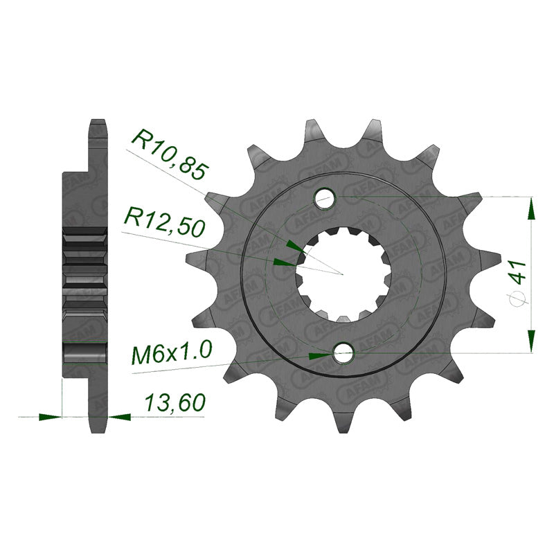 FRONT SPROCKET 520P 15T