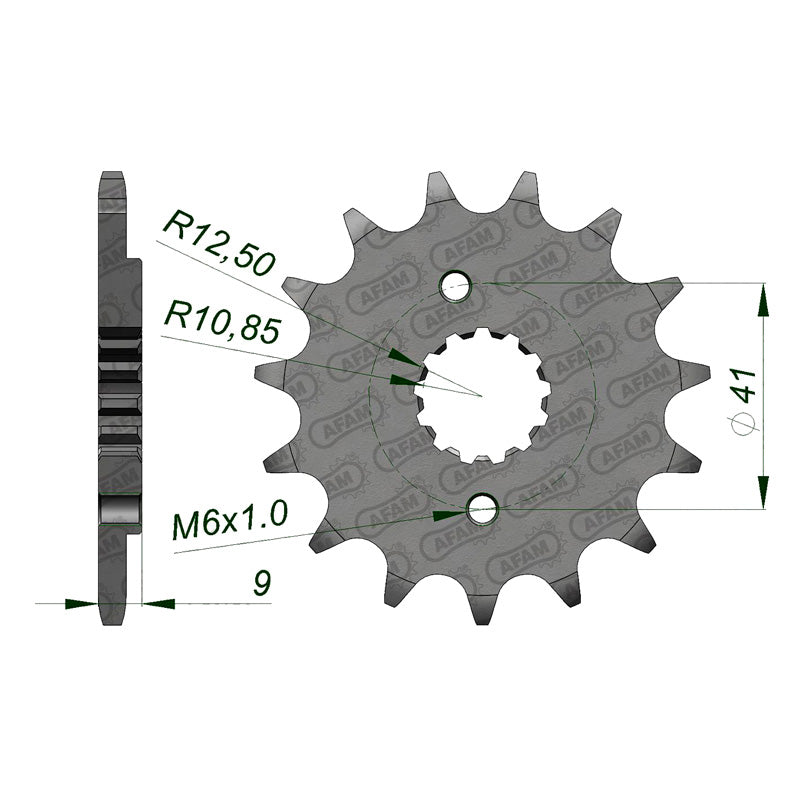 FRONT SPROCKET 520P 13T