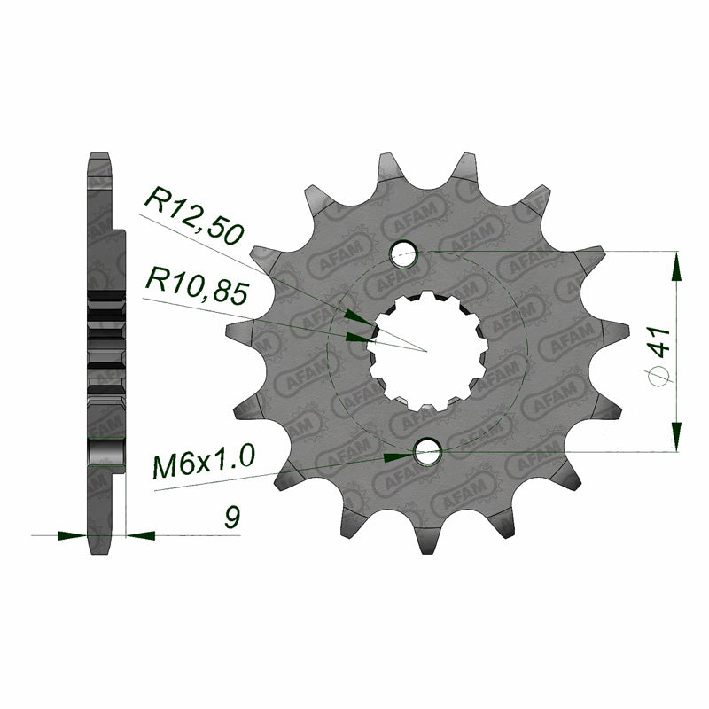 FRONT SPROCKET 520P 14T