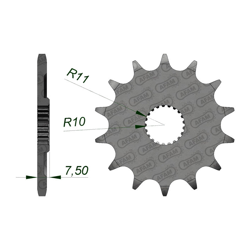 FRONT SPROCKET 520P 14T
