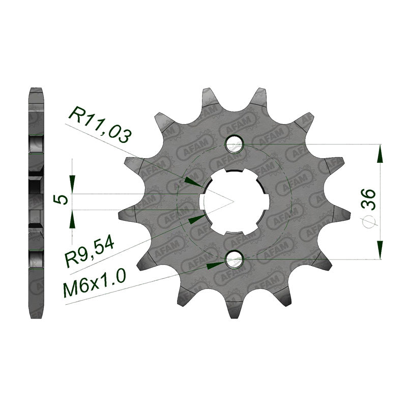 AFAM 13T TRX200X-250X-TRX300EX 93/05   (JTF-1352)