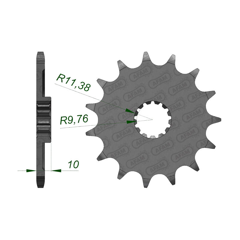 FRONT SPROCKET 520P 15T