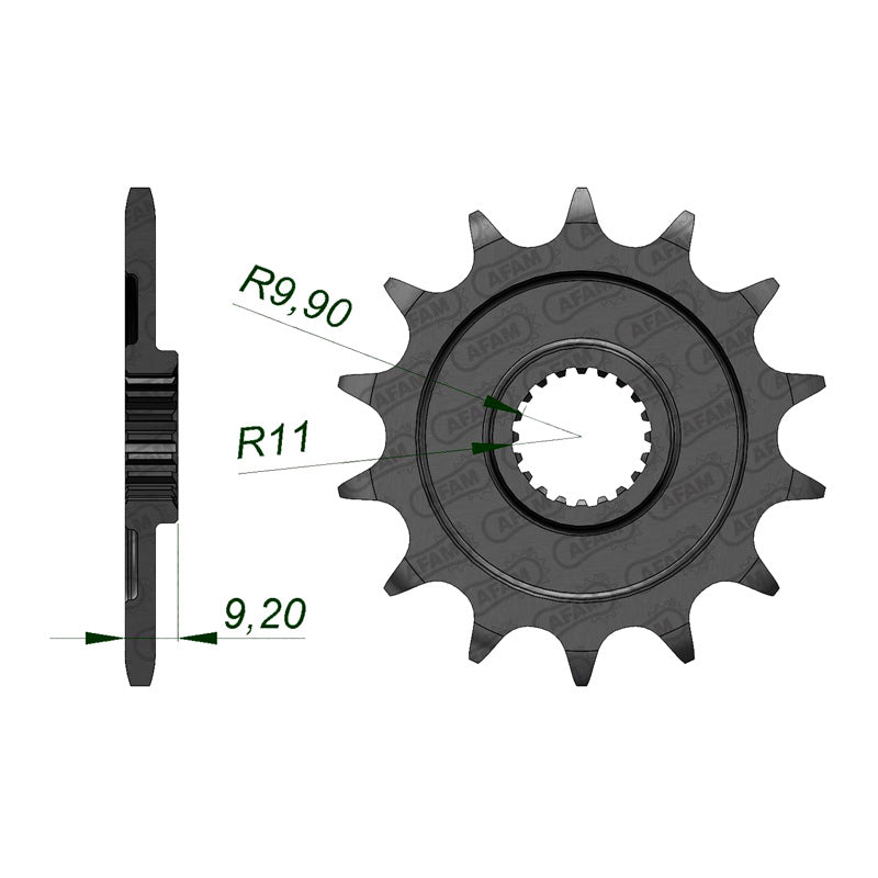 FRONT SPROCKET 520P 13T