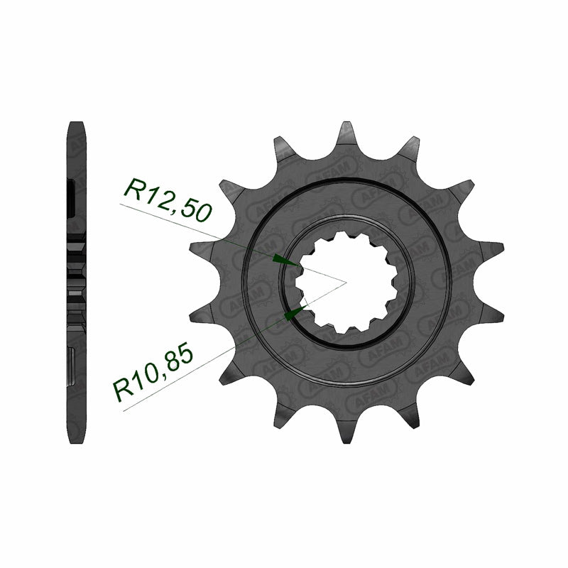 FR.SPR. KX450F 06-07 13T 520 (27502).