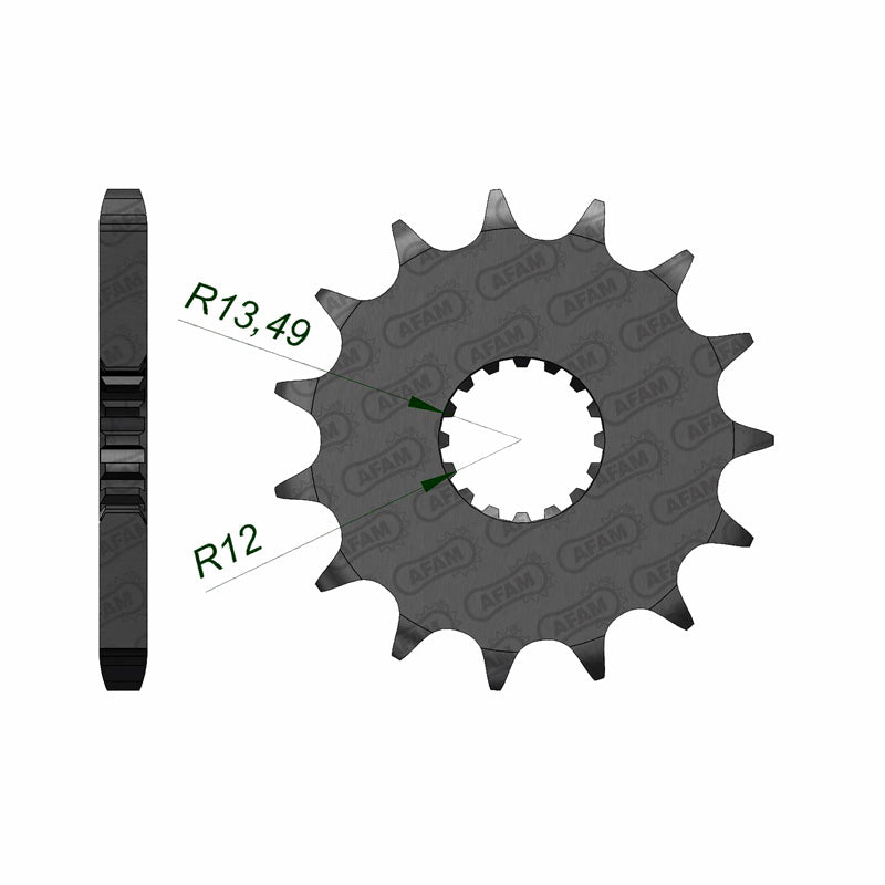 FRONT SPROCKET 530P 17T
