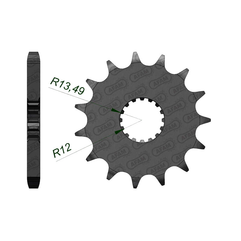 FRONT SPROCKET 530P 18T