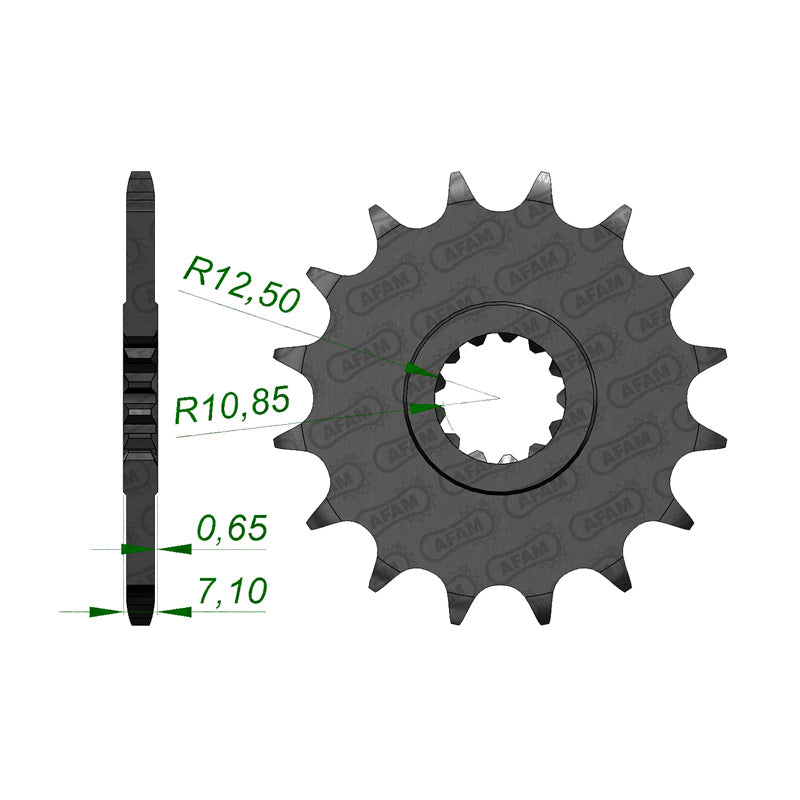 FRONT SPROCKET 520P 15T