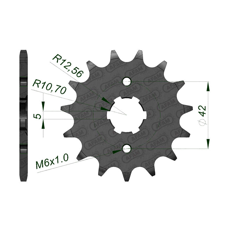 FRONT SPROCKET 520P 13T