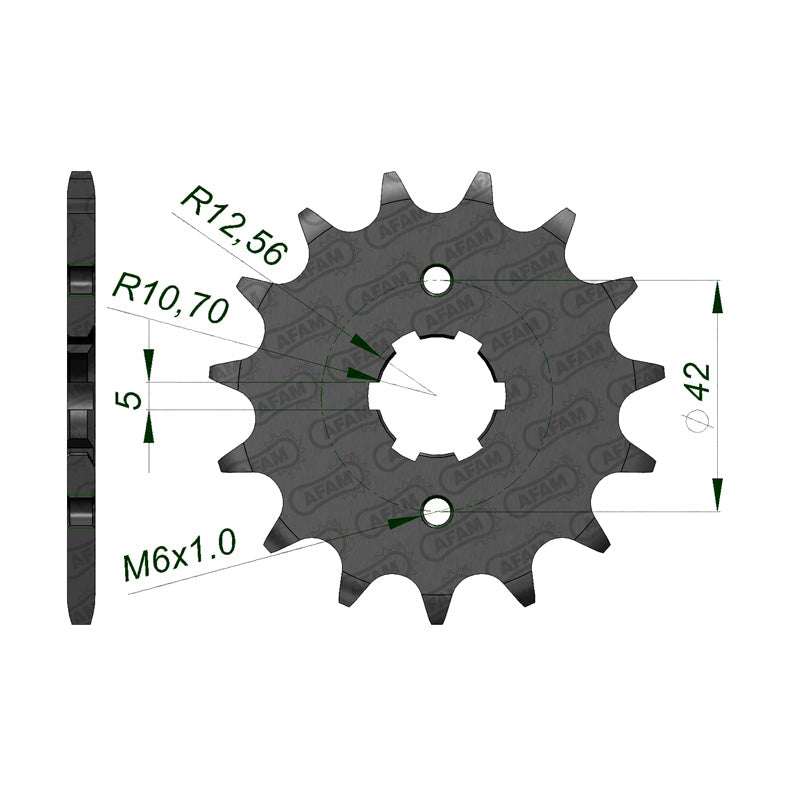 FRONT SPROCKET 520P 15T