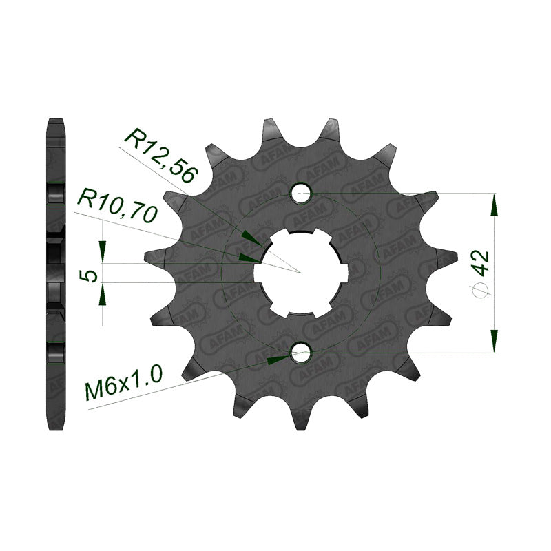 FRONT SPROCKET 520P 14T