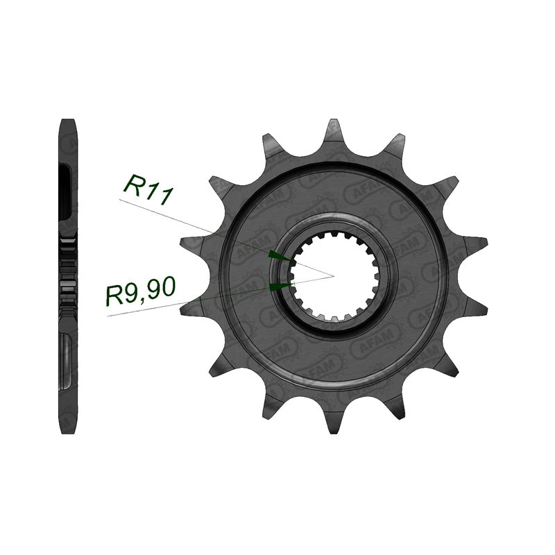 FRONT SPROCKET 520P 14T