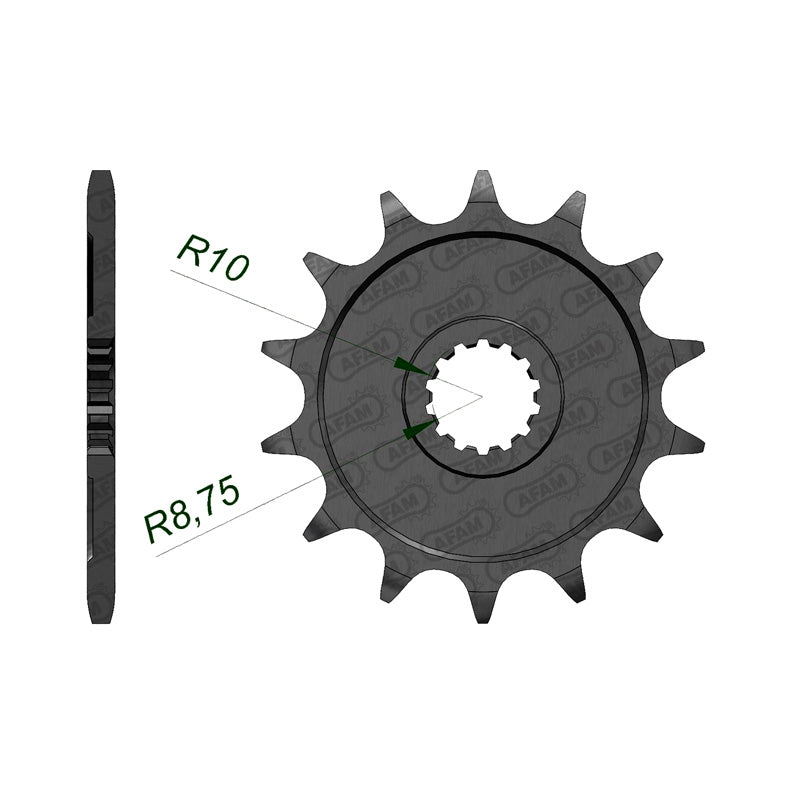 FRONT SPROCKET 520P 14T
