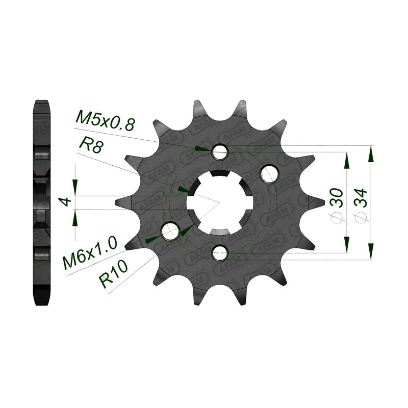 FRONT SPROCKET 428P 13T