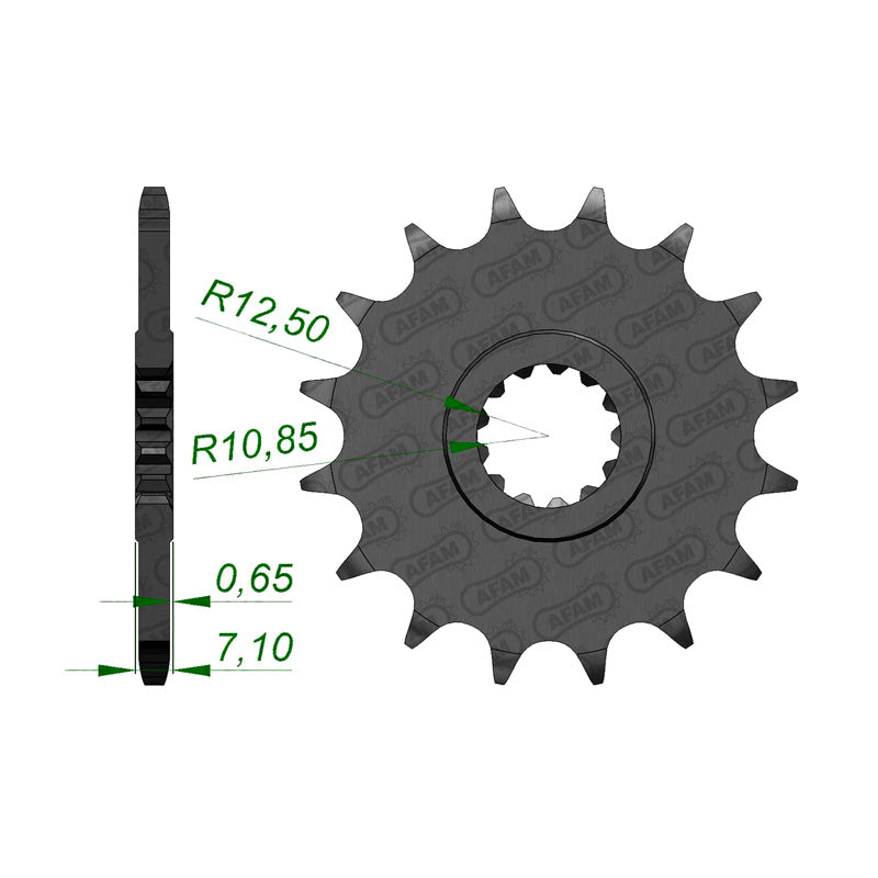 SPR.AFAM FR.17T 520P ZX6P/R 07-12