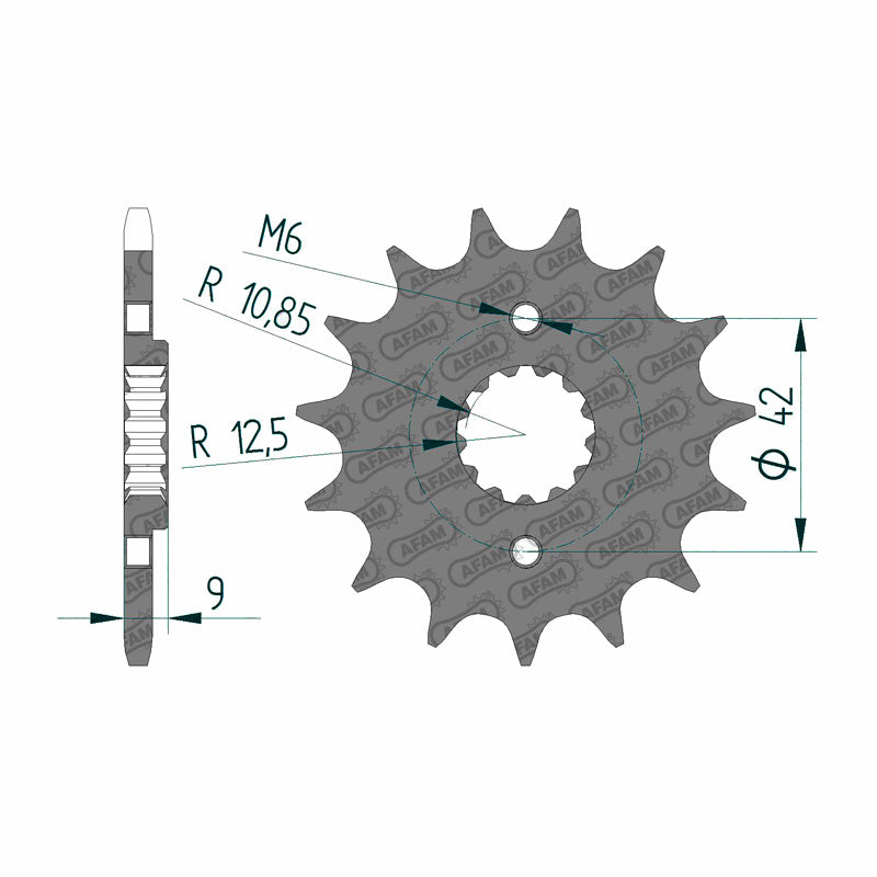 FRONT SPROCKET 520P 15T