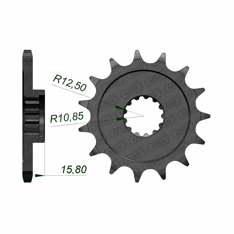 SP.FR 15T 525P ZX6RG2,J,K,B1 99-06 24508-15T