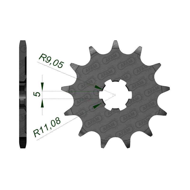 FRONT SPROCKET 520P 12T