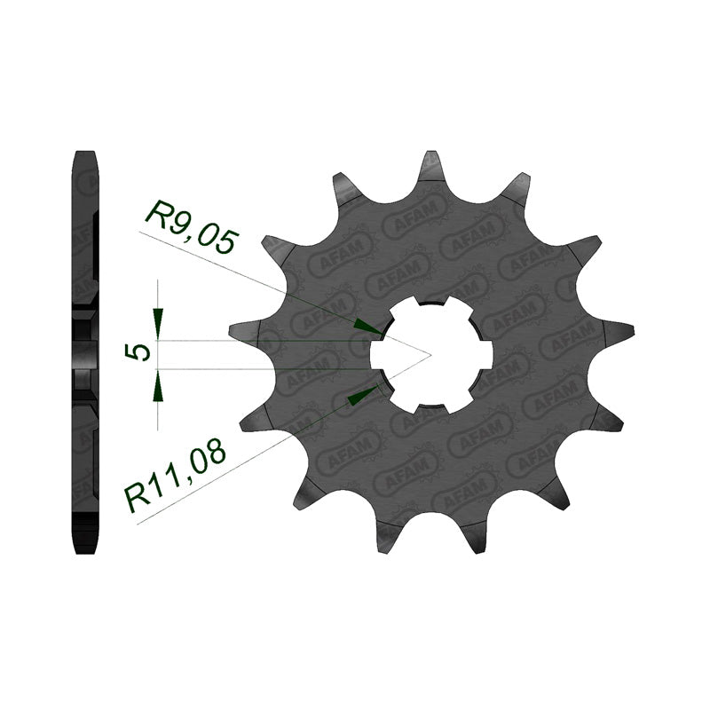 FRONT SPROCKET 520P 13T