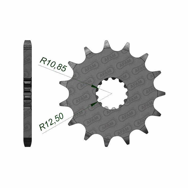 SPR.FR.GSXR600 97-04 525 14T (28401-14).