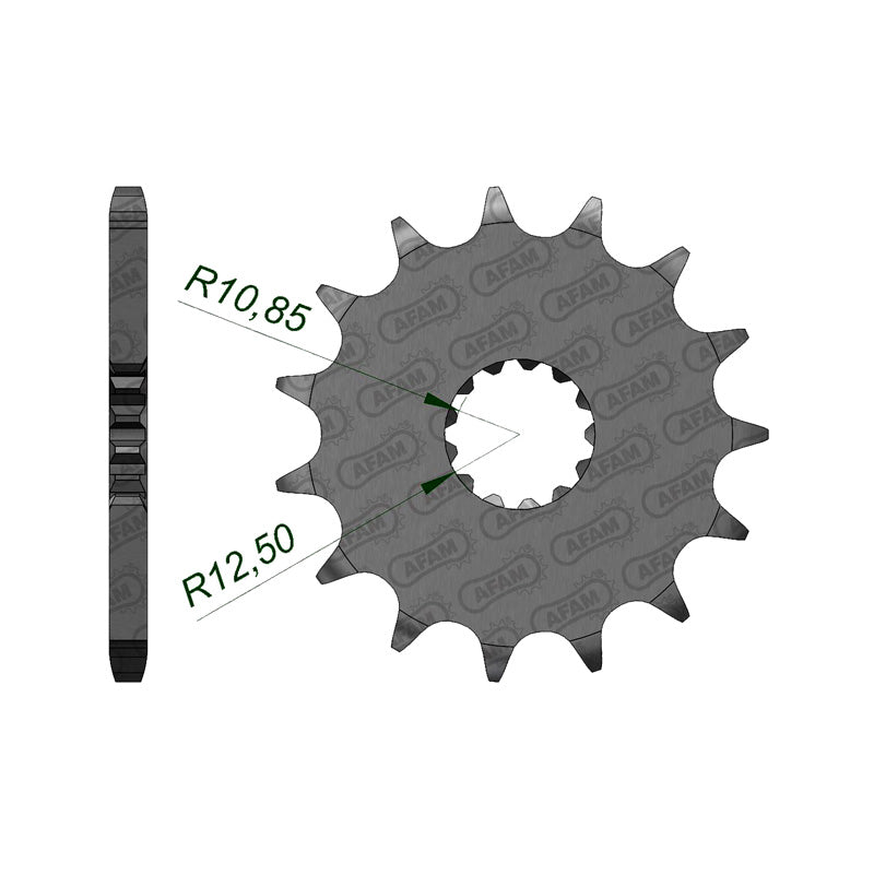 FRONT SPROCKET 525P 17T