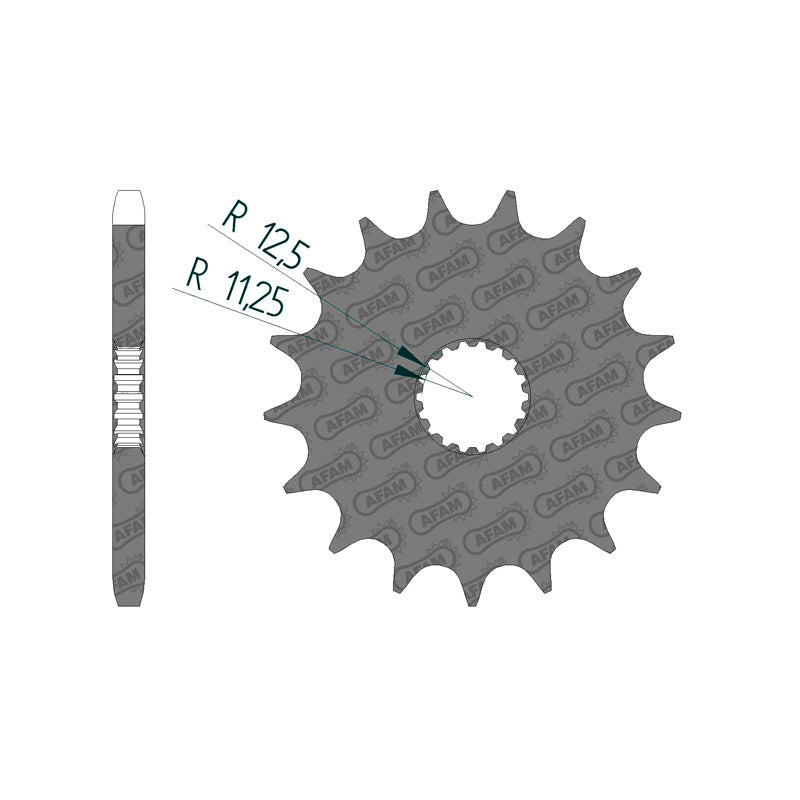 FRONT SPROCKET 525P 16T