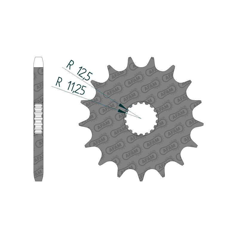 FRONT SPROCKET 525P 17T