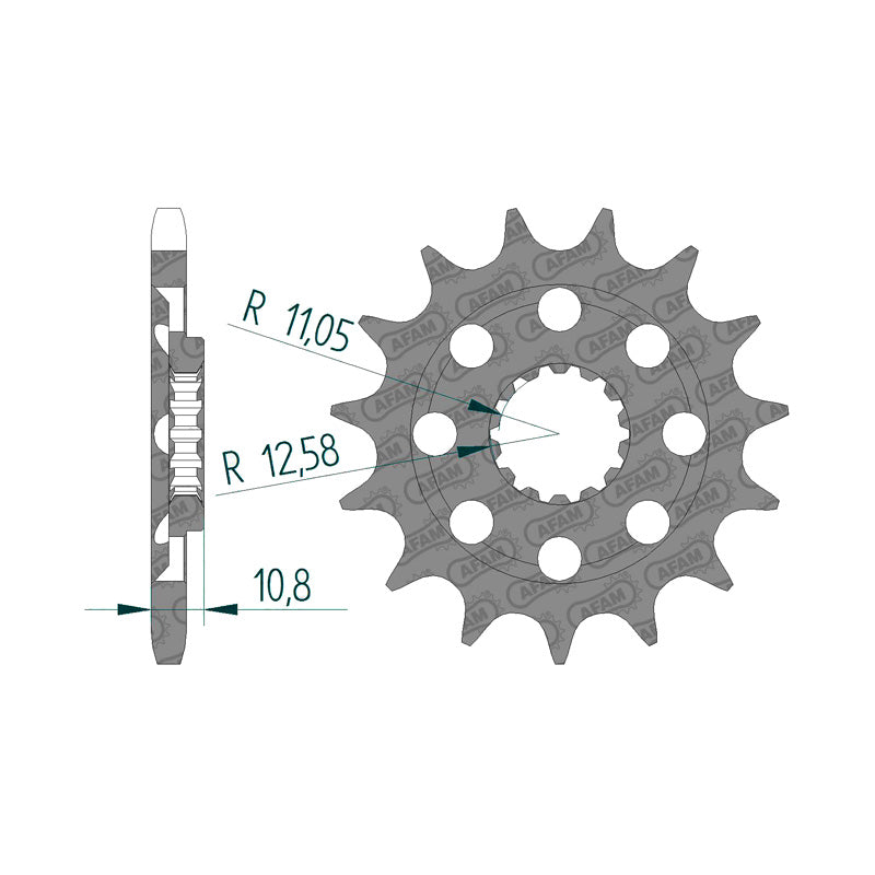 FRONT SPROCKET 525P 15T