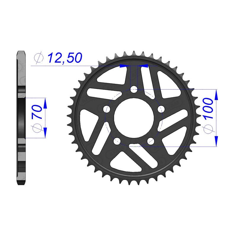 SPROCKET 520 39T BMW S1000RR HP4 2013