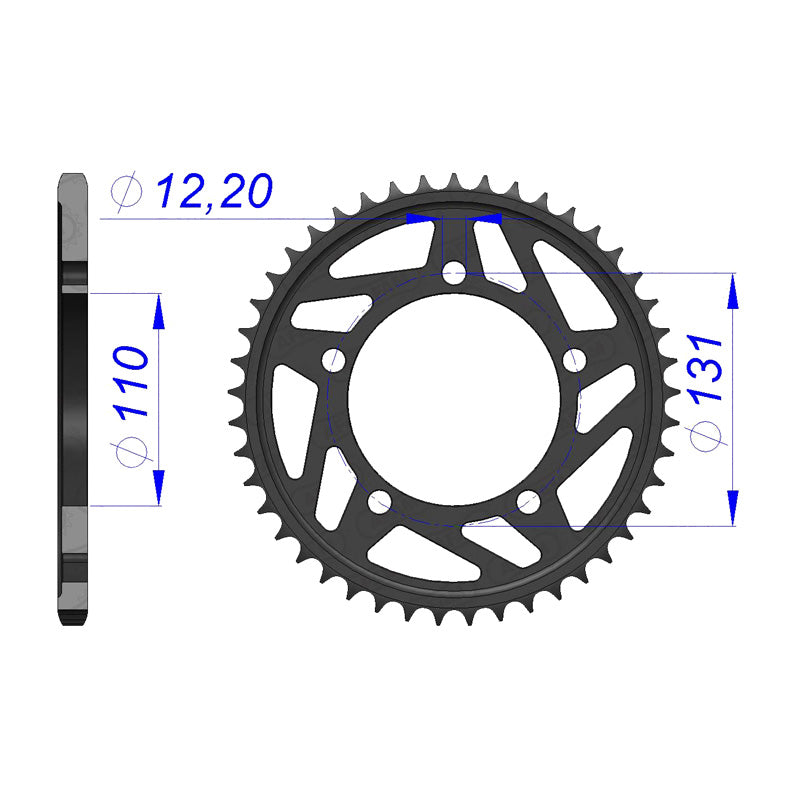 REAR SPROCKET 520P 40T